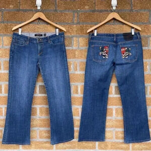 ED HARDY "LOVE KILLS SLOWLY" JEANS 32